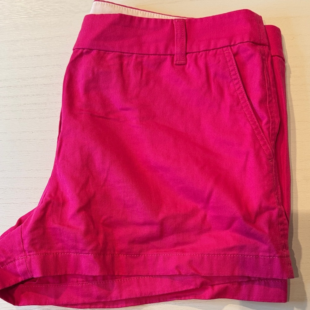 JCrew Fuscia 3.5” shorts